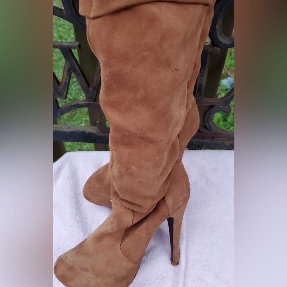 Mojo Moxy Over the Knee Suede Boot